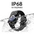 HiFuture Zone2 Bluetooth Calling Smart Watch, 1.96-inch AMOLED IPS Display, IP68 Waterproof, Health Monitoring & 100+ Sports Modes, up to 7 Days Battery Life - Black